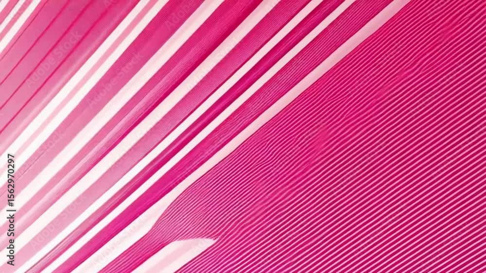 Poster diagonal pink stripes create a soft, pastel gradient background pattern