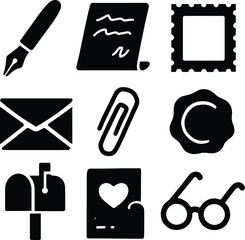 World Letter Writing Day – Handwritten Connection Silhouettes