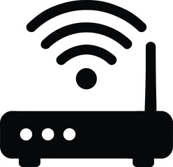 wi fi icon/ router/ wireless network icon 