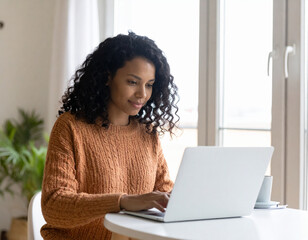 Professional Remote Job Interview - Millennial Candidate Video Call Setup