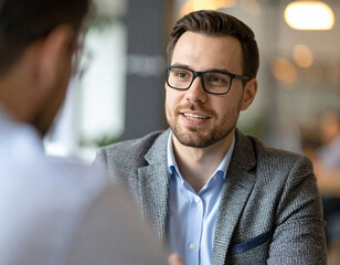 Professional Salary Negotiation - Confident Employee Career Discussion