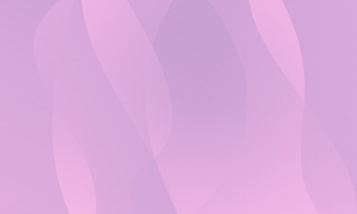 Abstract Pastel Purple Wave Shapes Background - Soft Modern Gradient