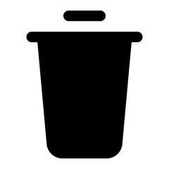 trash icon for illustration