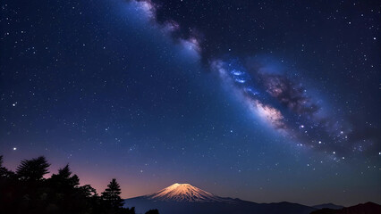 starry night sky
