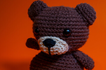 Crochet  stuffed animal bear