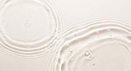 水の波紋、涼しげな背景素材