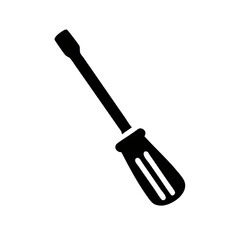 screwdriver icon, repair symbol. , Vector illustration