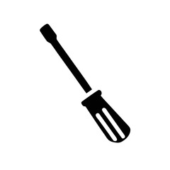 screwdriver icon, repair symbol. , Vector illustration