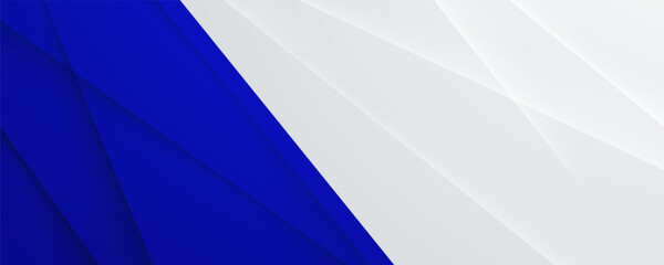 Blue and White Abstract Fabric Design Banner Background