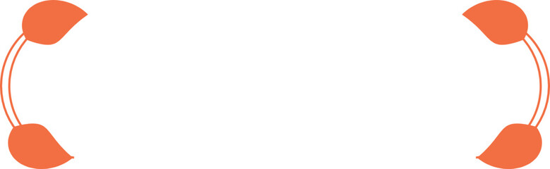 괄호 모양 테두리 프레임