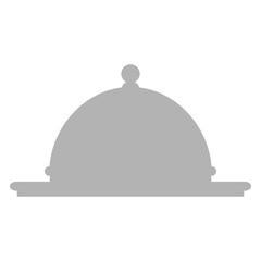 Fototapeta premium cloche icon shadow