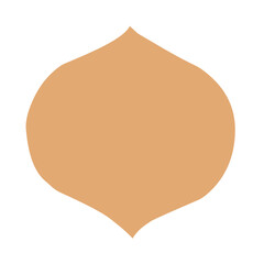 islamic window frame vector