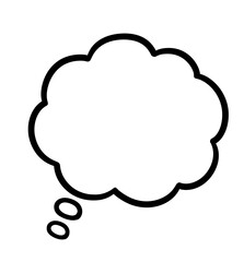 吹き出し　フレーム　シンプル	
