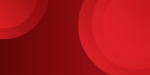 Red abstract background. Dynamic shapes composition. Modern simple