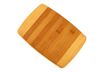Bamboo Cutting Board, isolated on white background