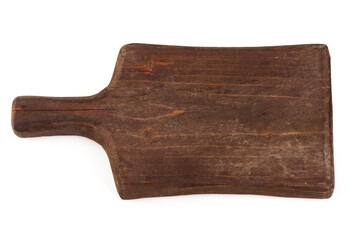 Wooden Cutting Board, isolated on white background