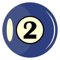 Billiard Ball Illustration