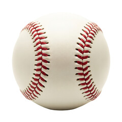 Baseball ball isolated on png background .