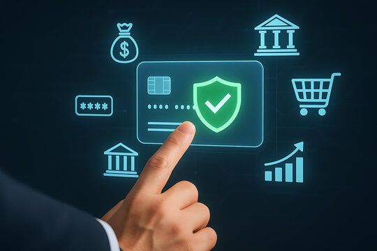 Digital payment security ensuring safe and protected online transactions with secure financial safeguards