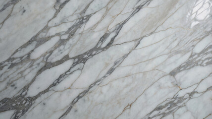 Bianco Carrara Marble Texture Featuring Classic White Stone With Subtle Gray Veining and Smooth Finish.