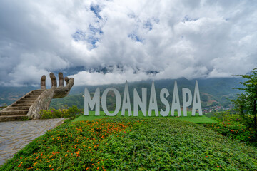 Moana Sapa, is most popular virtual paradise. In recent years, Sapa tourism has had many beautiful virtual check-in points to serve