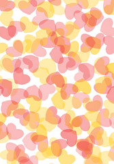 background with hearts