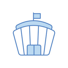 Arena Icon vector stock illustration
