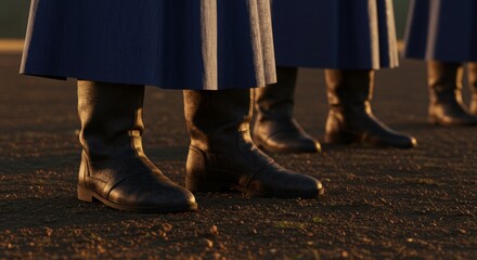 shoes of the warriors in the Japanese era