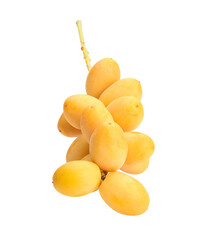 fresh date palm fruit isolated on transparen png.