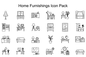 Home Furnishings Icon Pack