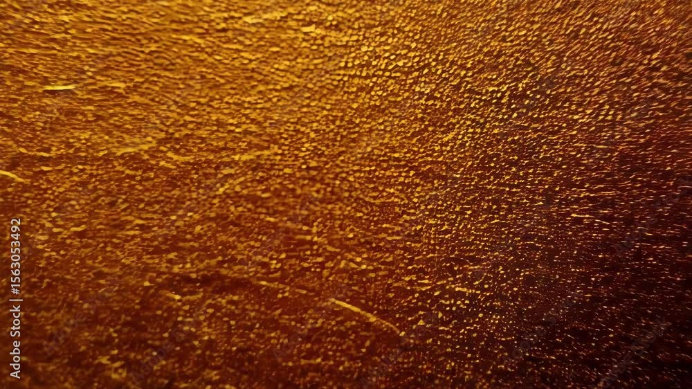 Poster a golden texture background with a metallic sheen creates a luxurious and shiny abstract surface