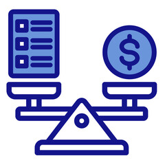 Workload Balance   Icon Vector Illustration