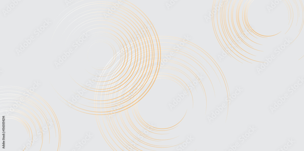 Poster abstract white glowing geometric lines on background. spiral sound wave rhythm line dynamic abstract