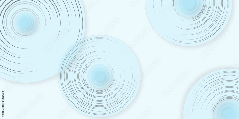 Poster abstract white glowing geometric lines on background. spiral sound wave rhythm line dynamic abstract
