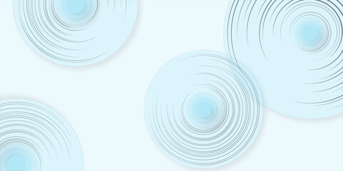 Obraz premium Abstract white glowing geometric lines on background. Spiral sound wave rhythm line dynamic abstract vector background. Modern graphic design element circle Suit for cover, poster. vector illustration