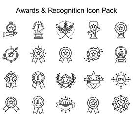 Obraz premium Awards & Recognition Icons