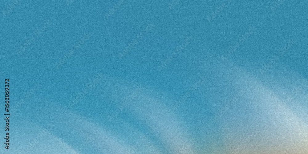 Poster a blurred abstract background with a gradient of blue and white creates a textured and grainy visual