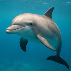 Fototapeta premium dolphin in the water