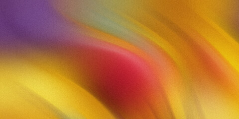 A dynamic abstract background featuring a blurred gradient of yellow, purple, and red creating a vibrant and artistic texture