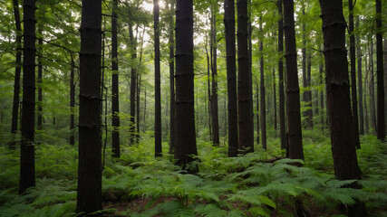 Obraz premium trees in the forest