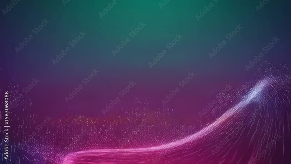 Poster abstract background featuring glowing waves of light and color, creating a modern and dynamic design