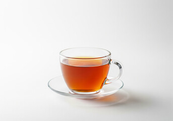 cup of tea isolated on white background