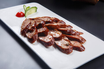 Homemade Sichuan sausage