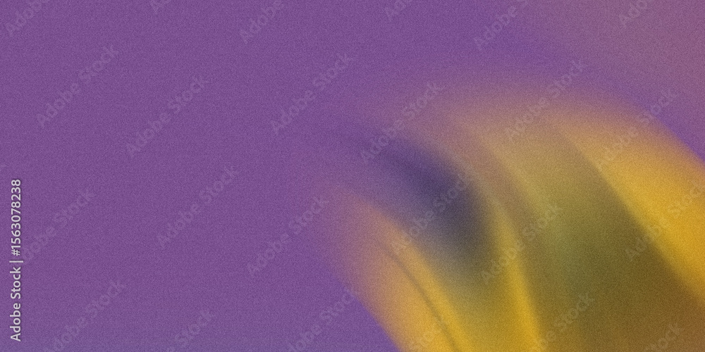 Poster a captivating abstract background showcases a smooth gradient of purple and yellow hues with a textu