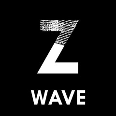 Letter z with wave design logo template illustration