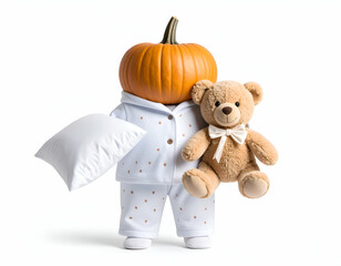 Adorable Pumpkin in Pajamas A Cartoon Veggie Bedtime Story