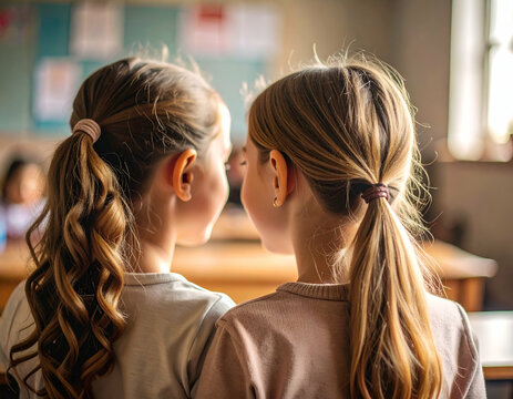 The Silent Language of Friendship A Story of Two Girls