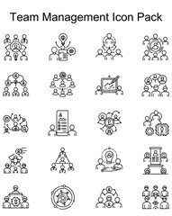 Team Management Icons