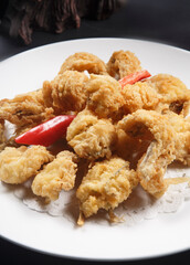 Salt and pepper crispy fish belly