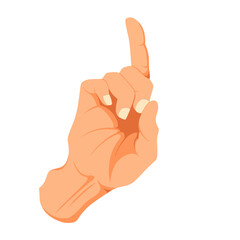 Illustration of human hand movements